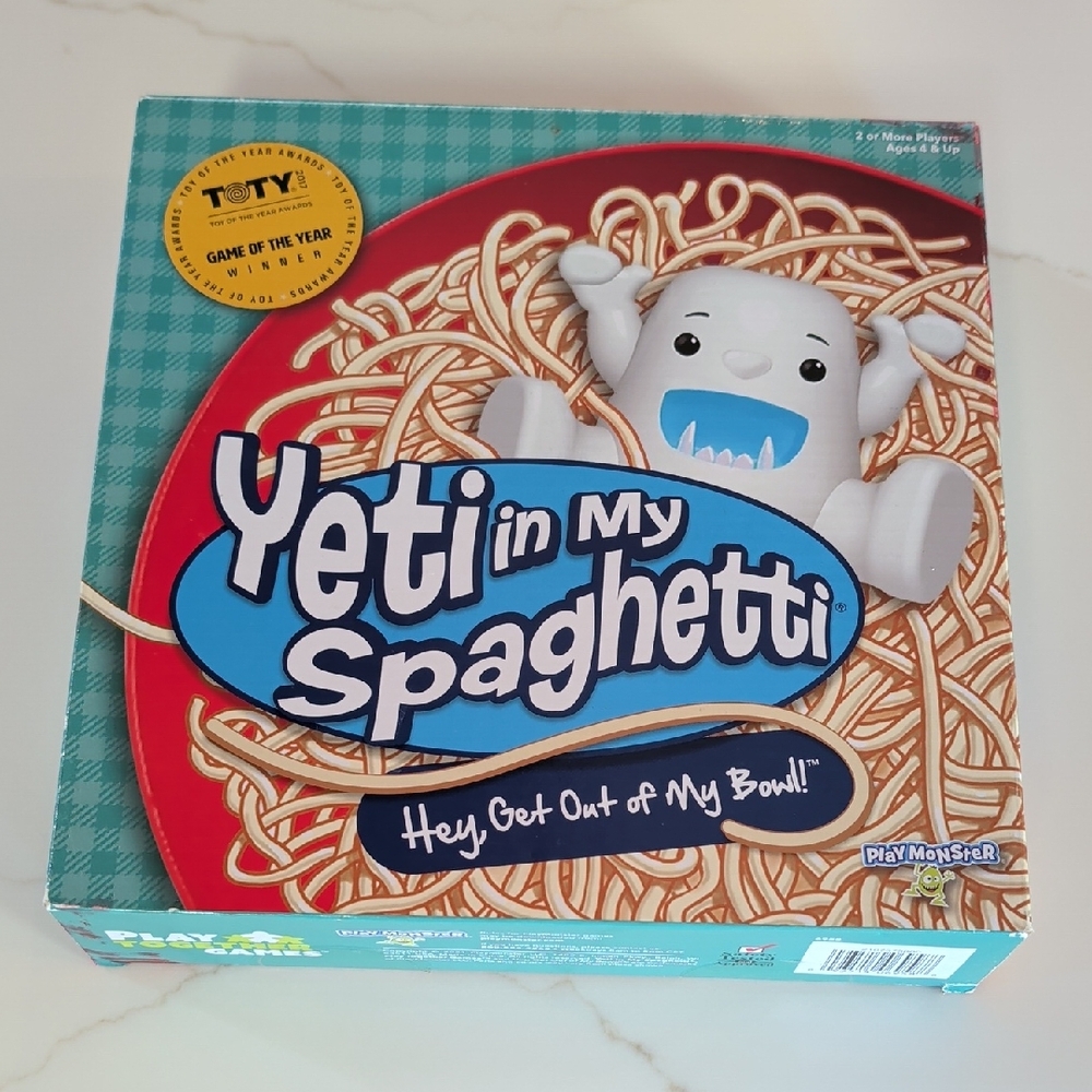 Yeti in My Spaghetti Game, Family Fun, Homeschool